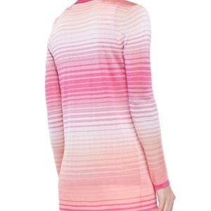 Colorful Magaschoni New York Pink Ombre Sweater